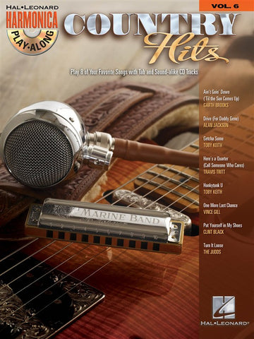 Harmonica Play-Along Volume 6 Country Hits