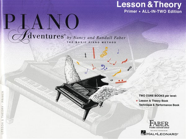 PIANO ADVENTURES ALL-IN-TWO PRIMER LESSON/THEORY