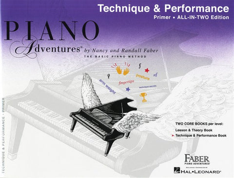 PIANO ADVENTURES ALL-IN-TWO PRIMER TECH & PERF