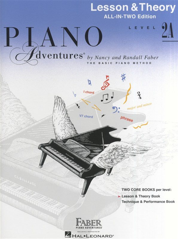 PIANO ADVENTURES ALL-IN-TWO LEVEL 2A LESSON/THEORY
