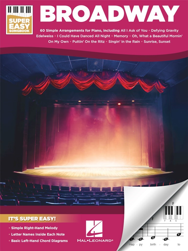 BROADWAY SUPER EASY SONGBOOK