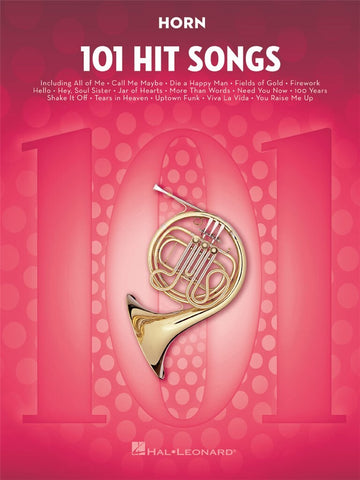 101 HIT SONGS FRENCH HORN