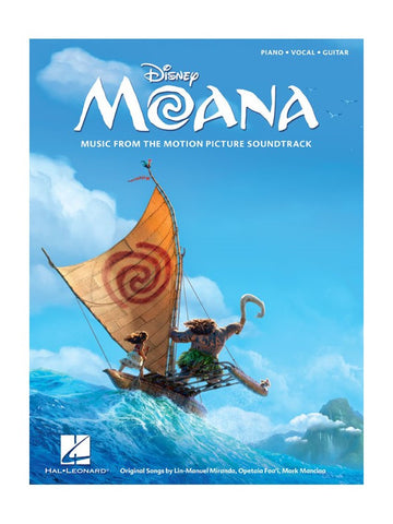 Moana The Motion Picture Songbook