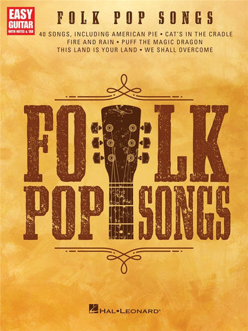 FOLK POP SONGS GUITAR SOLO