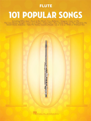 101 POPULAR SONGS FLUTE