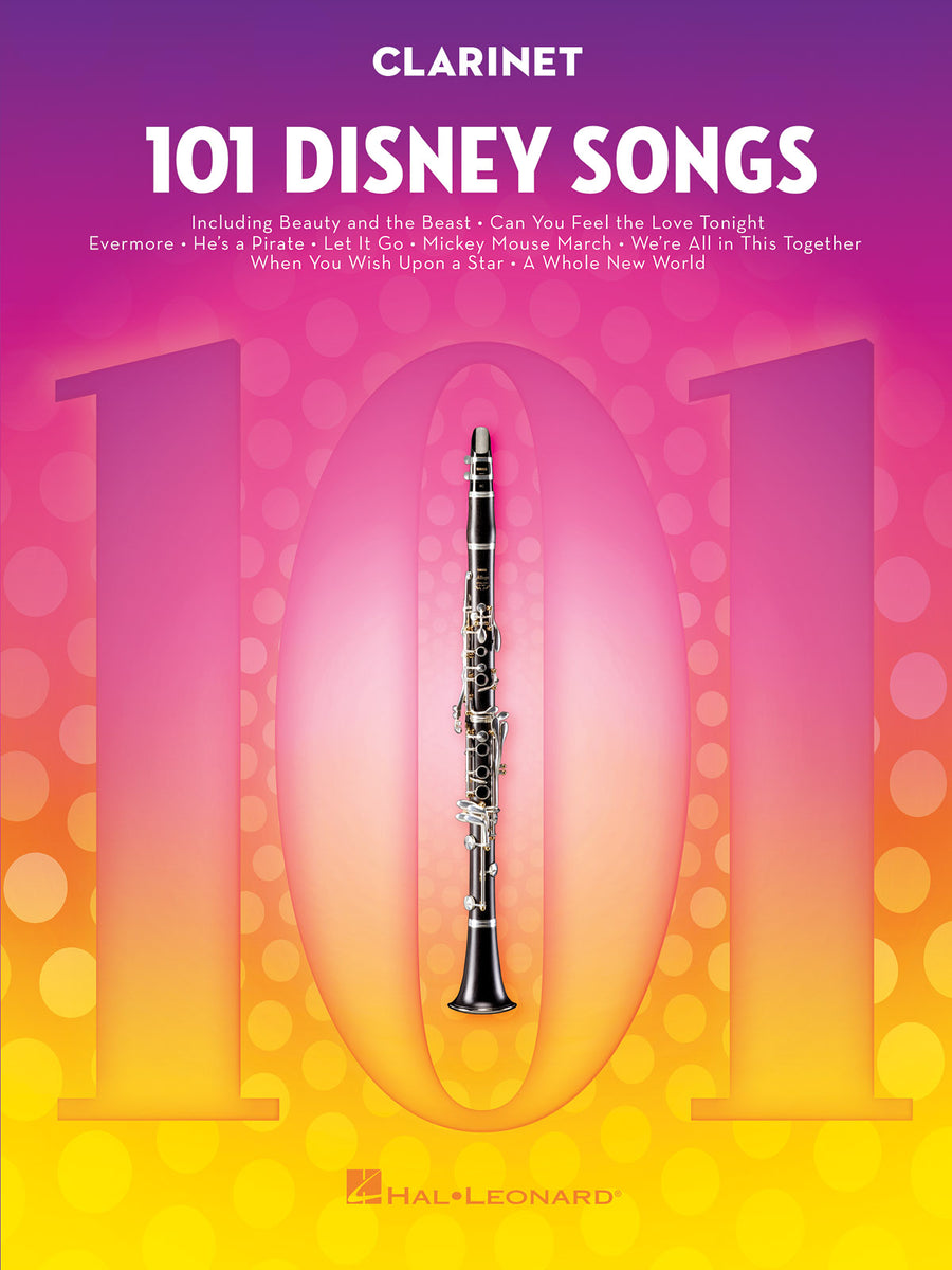101 DISNEY SONGS CLARINET