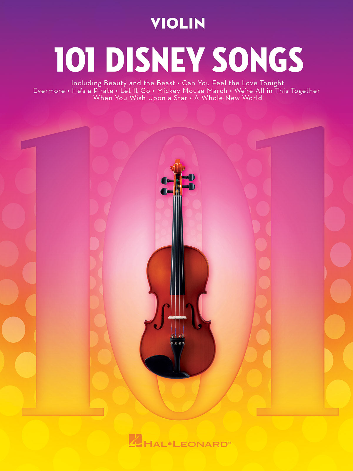 101 DISNEY SONGS VIOLIN