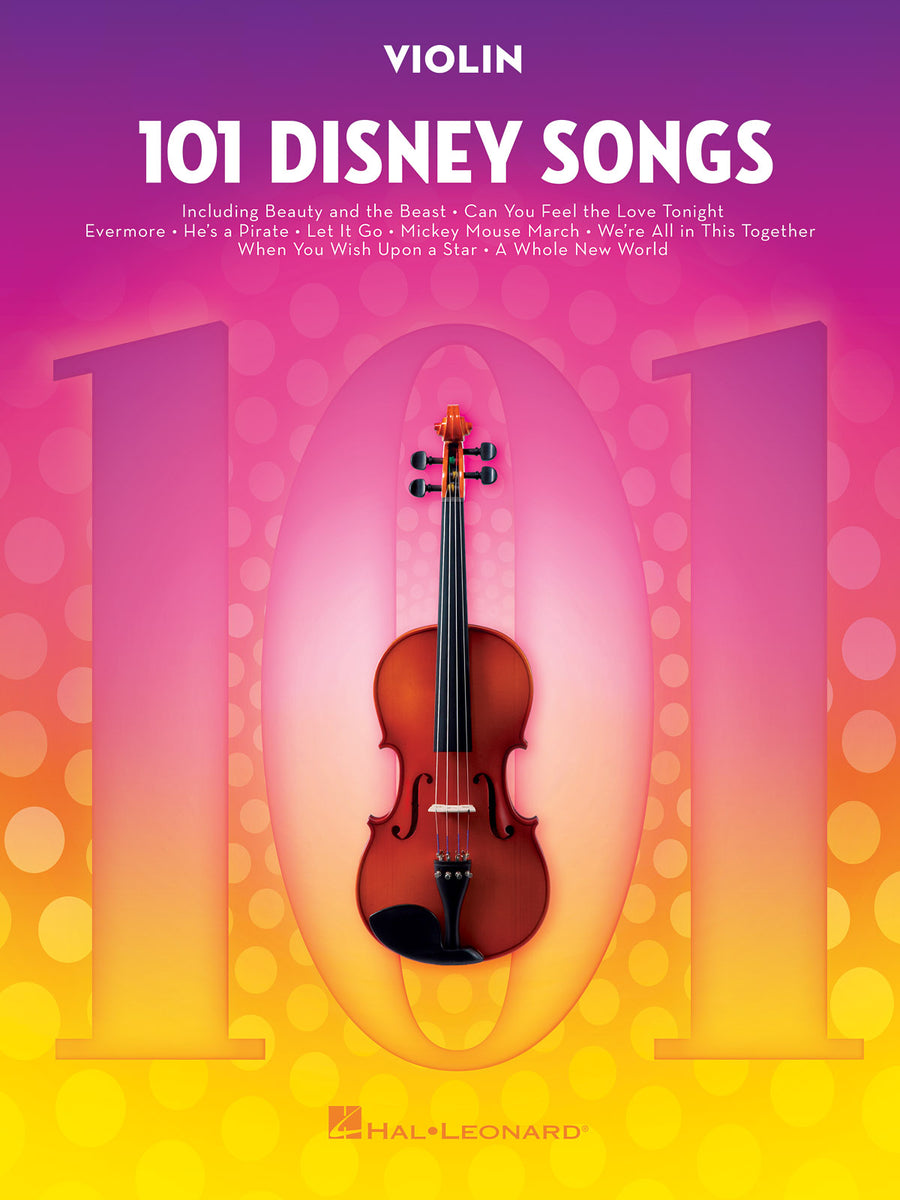101 DISNEY SONGS VIOLIN