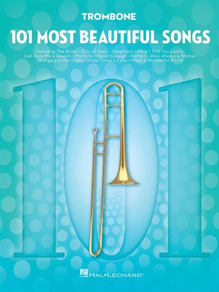 101 MOST BEAUTIFUL SONGS TROMBONE