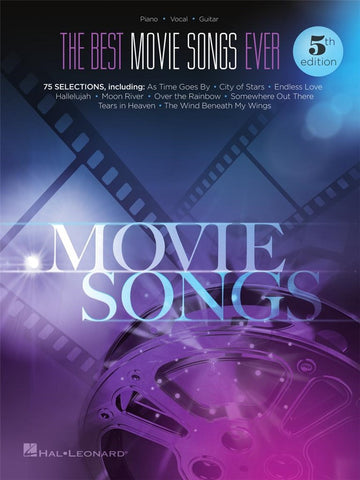 THE BEST MOVIE SONGS EVER SONGBOOK 5TH EDITION