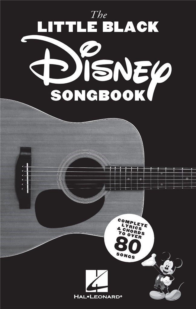 THE LITTLE BLACK DISNEY SONGBOOK