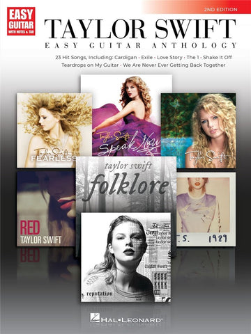 TAYLOR SWIFT EASY GUITAR ANTHOLOGY GUITAR SOLO