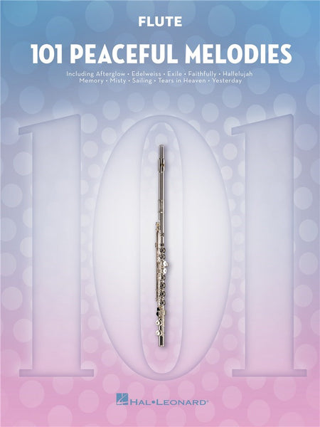 101 PEACEFUL MELODIES FLUTE SOLO