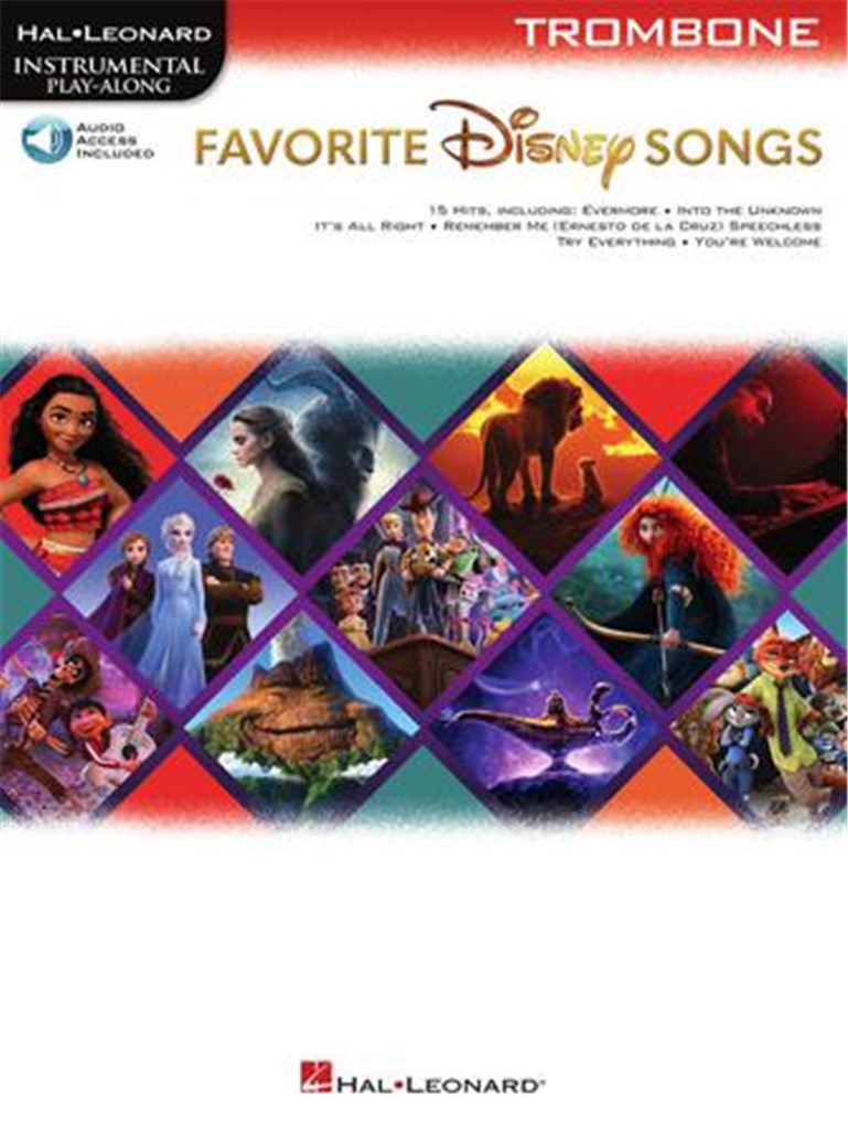 FAVORITE DISNEY SONGS TROMBONE SOLO