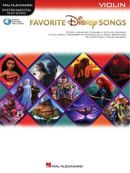 FAVORITE DISNEY SONGS VIOLIN