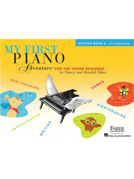 Faber Piano Adventures My First Piano Adventure For The Young Beginner Writing Book A - Pre-Reading