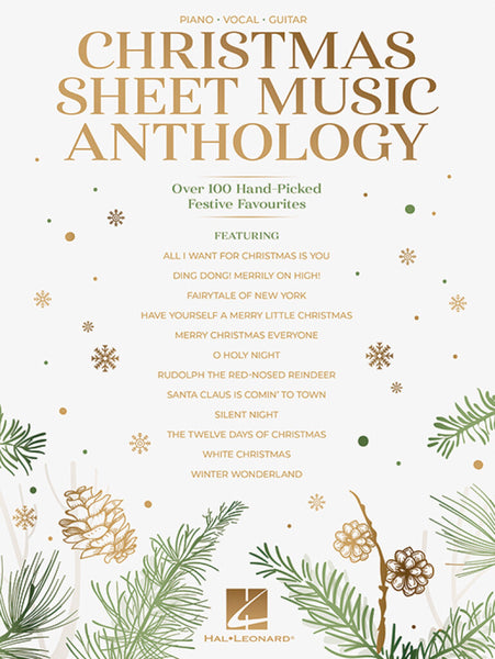 CHRISTMAS SHEET MUSIC ANTHOLOGY PIANO, VOCAL AND GUITAR