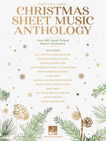 CHRISTMAS SHEET MUSIC ANTHOLOGY PIANO, VOCAL AND GUITAR