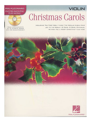 Christmas Carols Violin Hal Leonard Instrumental Play-Along
