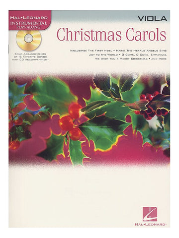 Christmas Carols Viola Hal Leonard Instrumental Play-Along