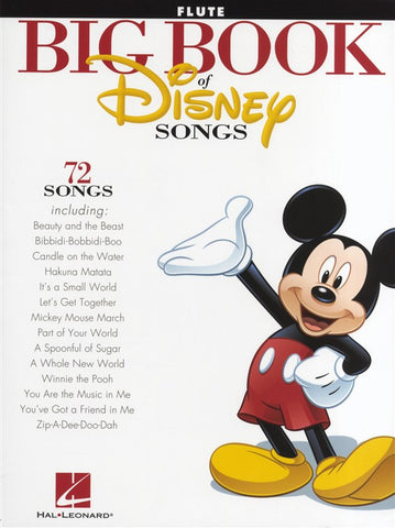 The Big Book Of Disney Songs  Flute