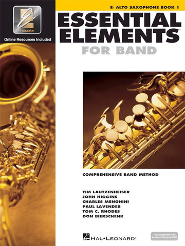 ESSENTIAL ELEMENTS FOR BAND BOOK 1 ALTO SAX