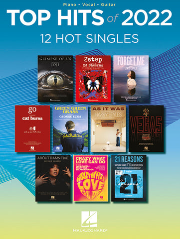 TOP HITS OF 2022 PIANO, VOCAL AND GUITAR