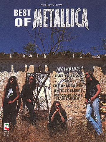 BEST OF METALLICA PIANO, VOCAL AND GUITAR