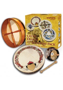 Waltons Bodhran Pack 12" Claddagh