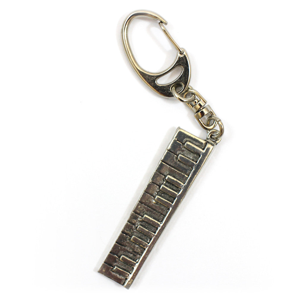Pewter Keyboard Keyring