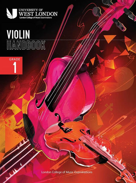 LONDON COLLEGE MUSIC LCM VIOLIN HANDBOOK 2021 GRADE 1