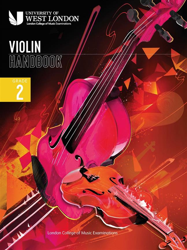LONDON COLLEGE MUSIC LCM VIOLIN HANDBOOK 2021 GRADE 2