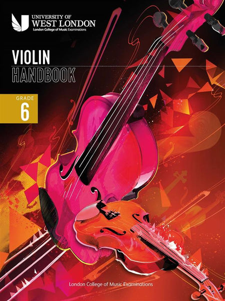 LONDON COLLEGE MUSIC LCM VIOLIN HANDBOOK 2021 GRADE 6