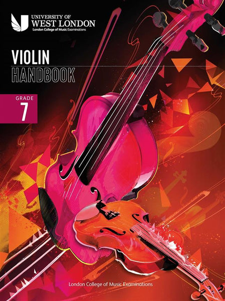 LONDON COLLEGE MUSIC LCM VIOLIN HANDBOOK 2021 GRADE 7