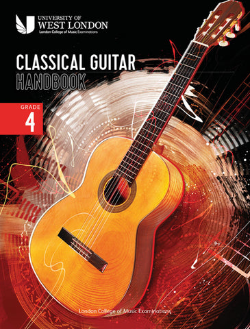 LCM CLASSICAL GUITAR HANDBOOK 2022 GRADE 4