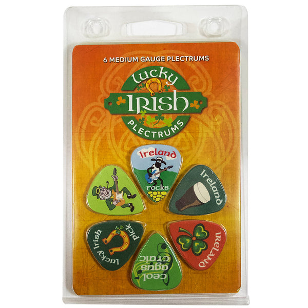 Lucky Irish Plectrum (6 Pack)