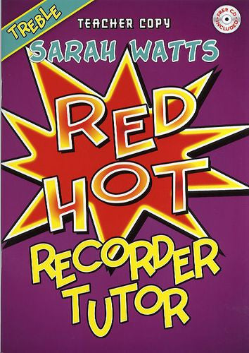 Red Hot Recorder Tutor - Treble (Teacher)