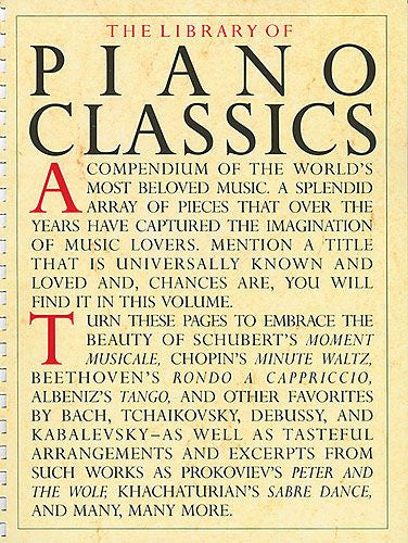 Library of Piano Classics