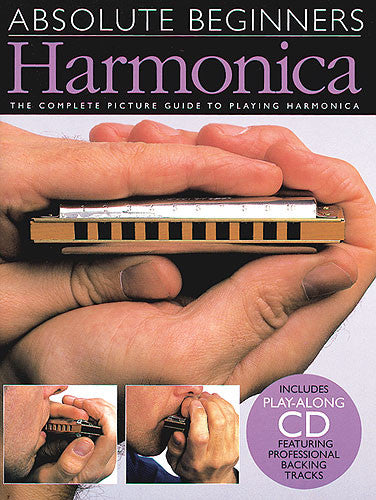 Absolute Beginners Harmonica Book and CD