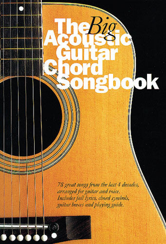 Big Acoustic Guitar Chord Book