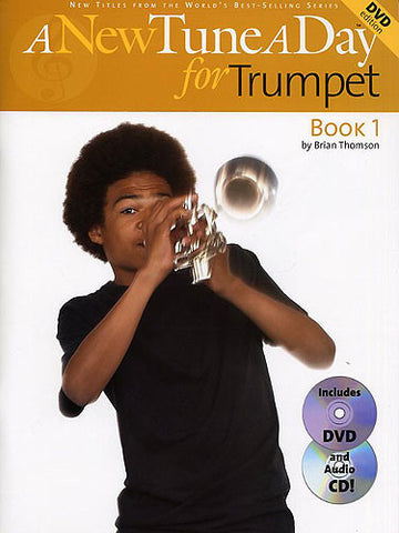 A New Tune A Day Trumpet Book CD and DVD