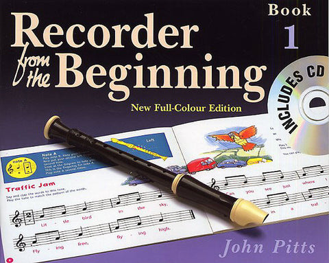 Recorder From The Beginning (John Pitts) Pupil's Book 1 & CD