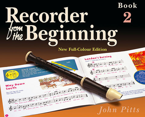Recorder From The Beginning (John Pitts) Pupil's Book 2