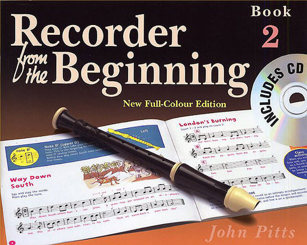 Recorder From The Beginning (John Pitts) Pupil's Book 2 & CD