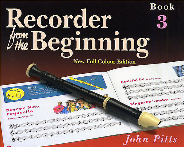 Recorder From The Beginning (John Pitts) Pupil's Book 3