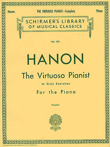 Hanon The Virtuoso Pianist In Sixty Exercises For The Piano Complete