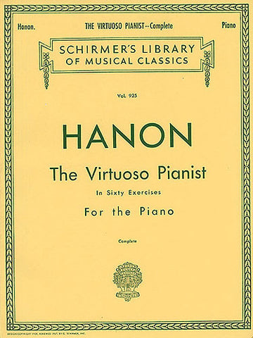 Hanon The Virtuoso Pianist In Sixty Exercises For The Piano Complete