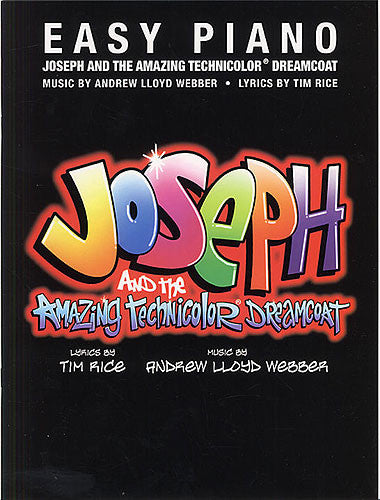 Joseph And The Amazing Technicolor Dreamcoat Easy Piano
