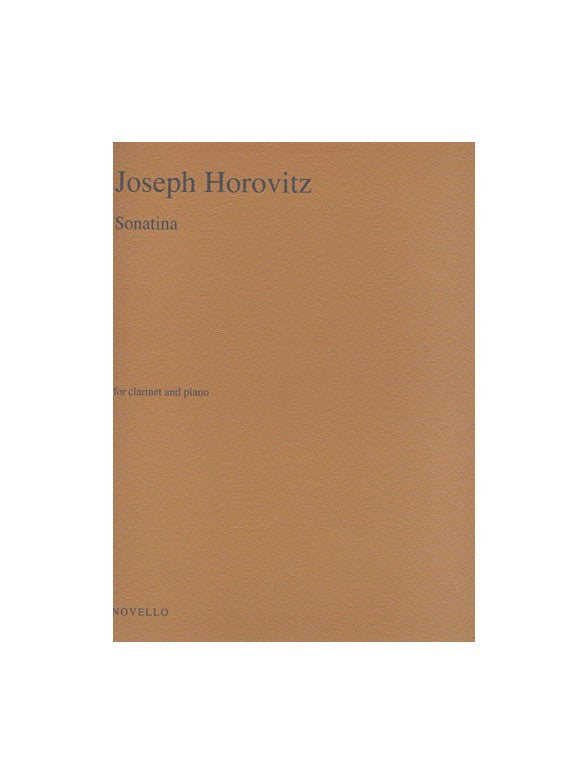 Horovitz Sonatina For Clarinet And Piano
