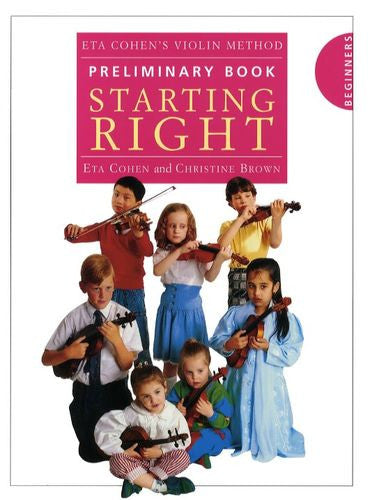 Eta Cohen Violin Method Preliminary Book Starting Right